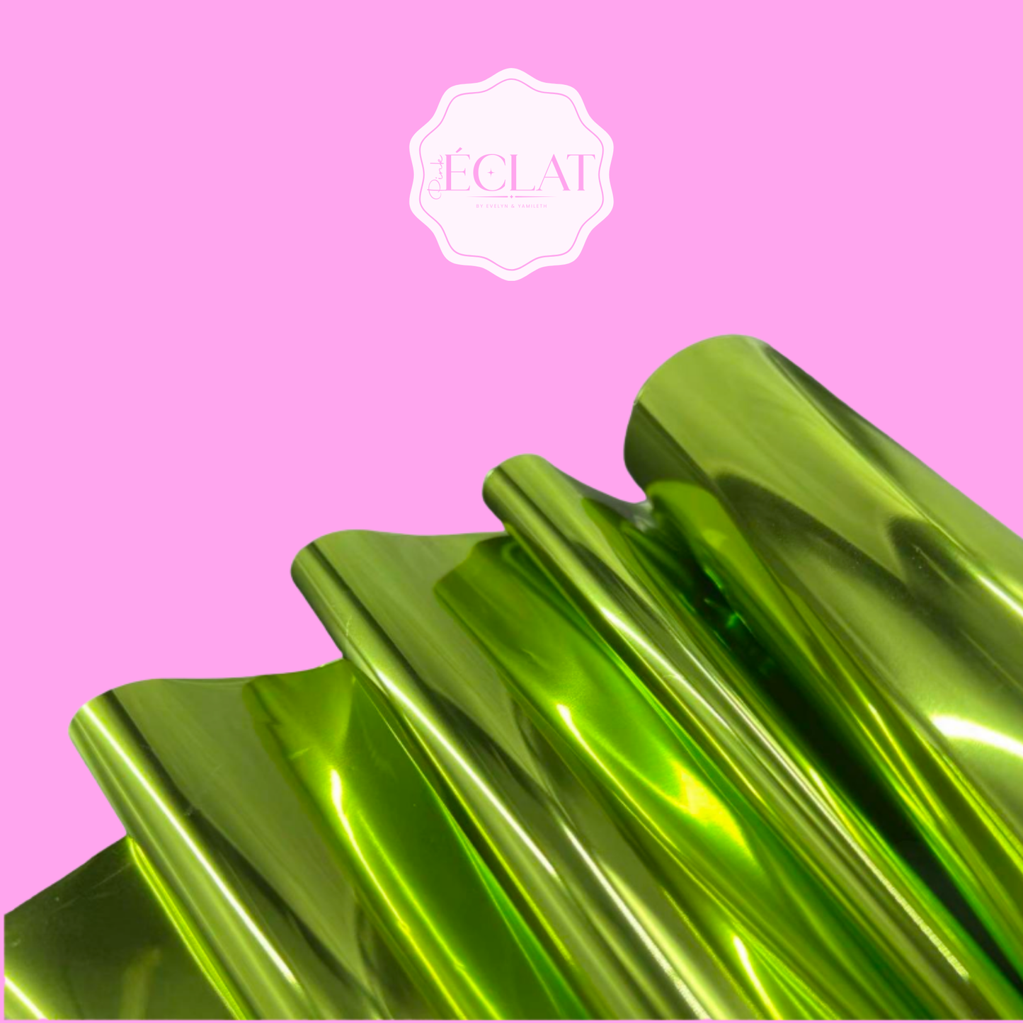 LIME GREEN TONER REACTIVE FOIL