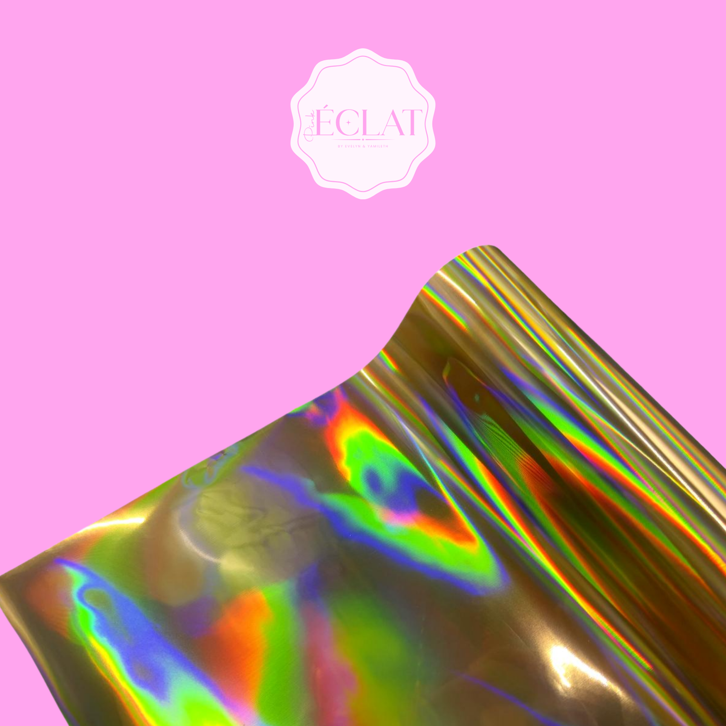 GOLD HOLOGRAPHIC TONER REACTIVE FOIL