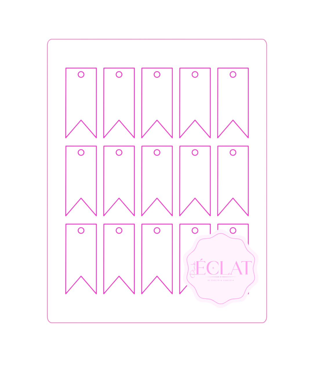 PETITE FLAG TAGS