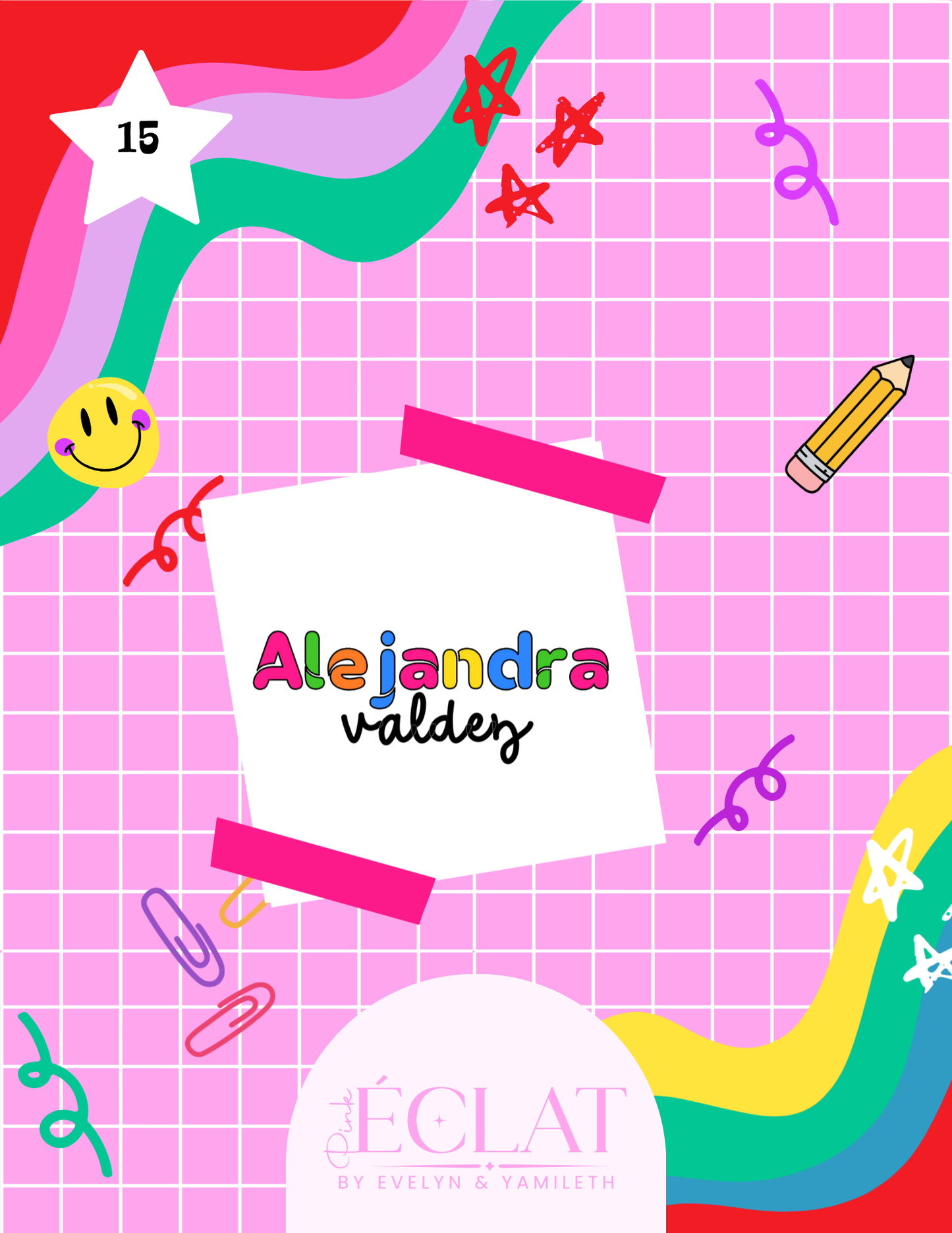 Personalized Back-to-School Name File – Digital Download