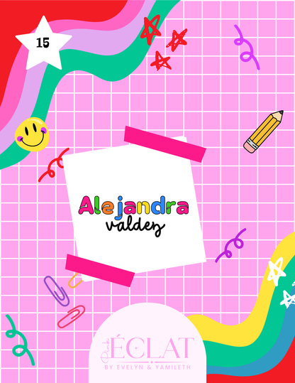 Personalized Back-to-School Name File – Digital Download