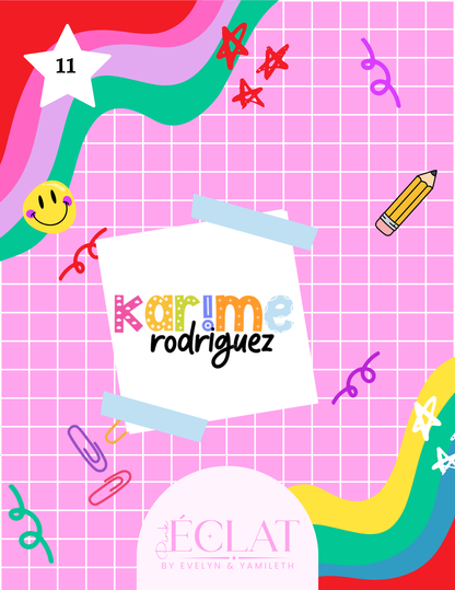 Personalized Back-to-School Name File – Digital Download