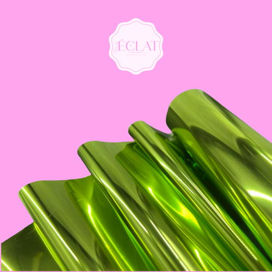 LIME GREEN TONER REACTIVE FOIL