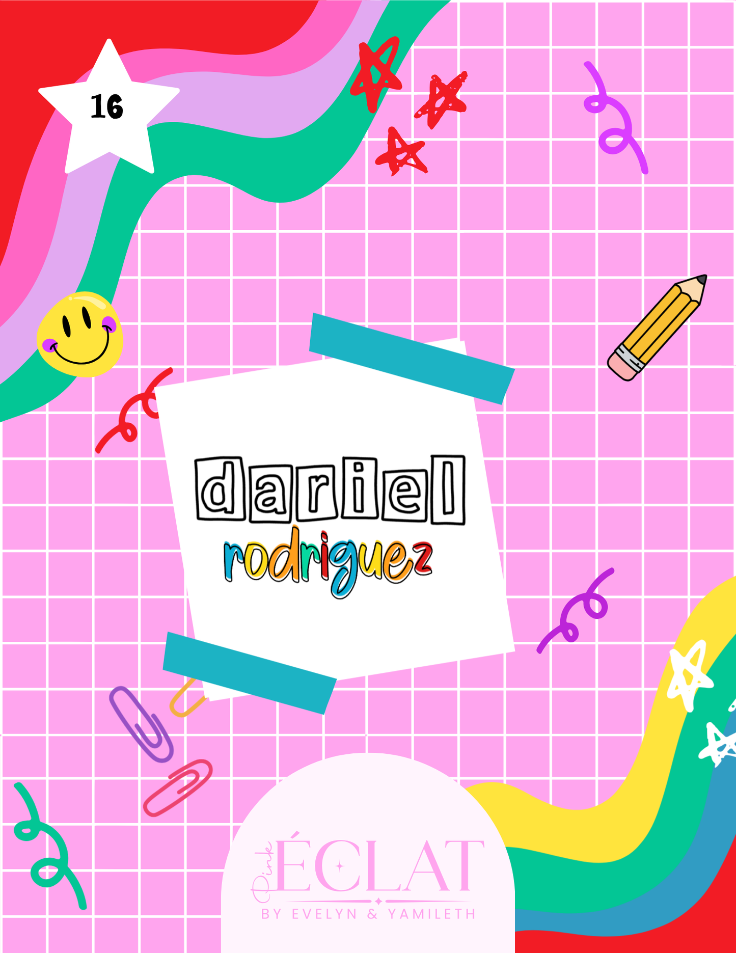 Personalized Back-to-School Name File – Digital Download