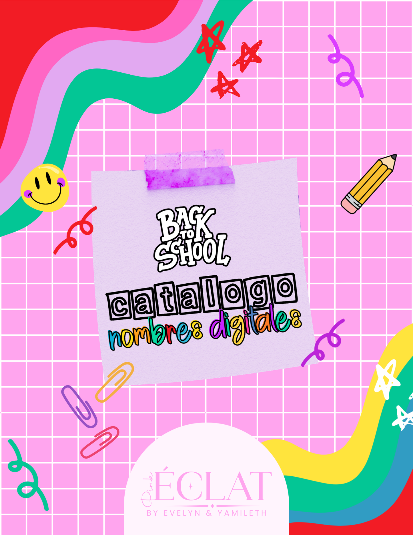 Personalized Back-to-School Name File – Digital Download