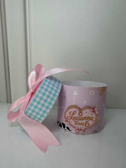 PETITE HAT BOX