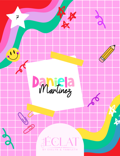 Personalized Back-to-School Name File – Digital Download