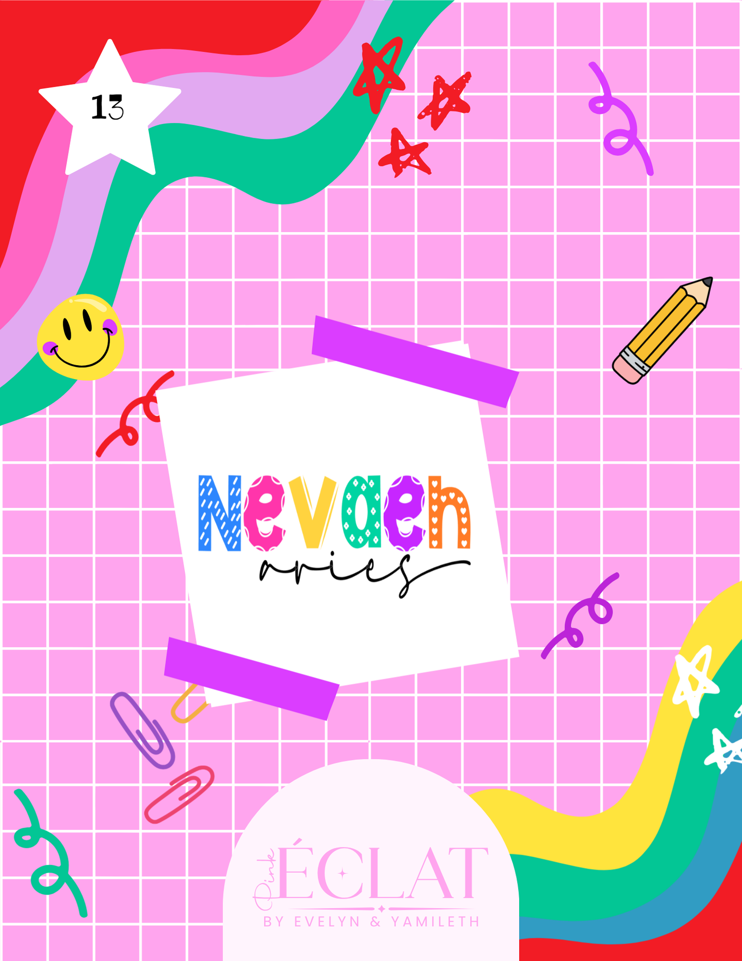 Personalized Back-to-School Name File – Digital Download