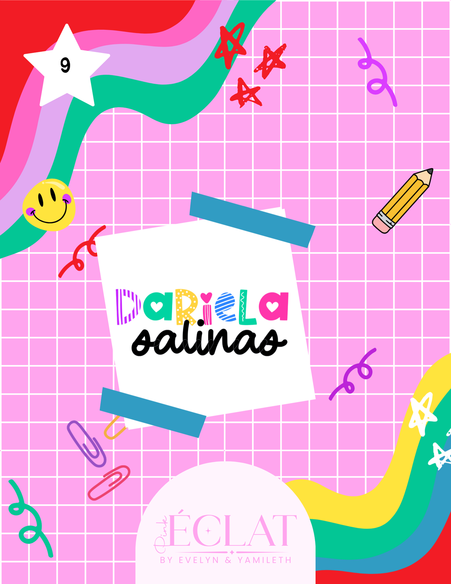 Personalized Back-to-School Name File – Digital Download