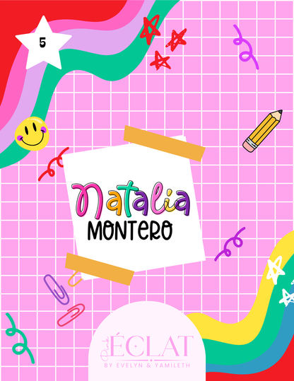 Personalized Back-to-School Name File – Digital Download