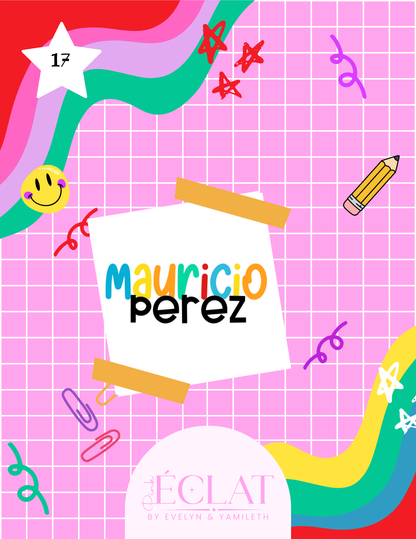 Personalized Back-to-School Name File – Digital Download