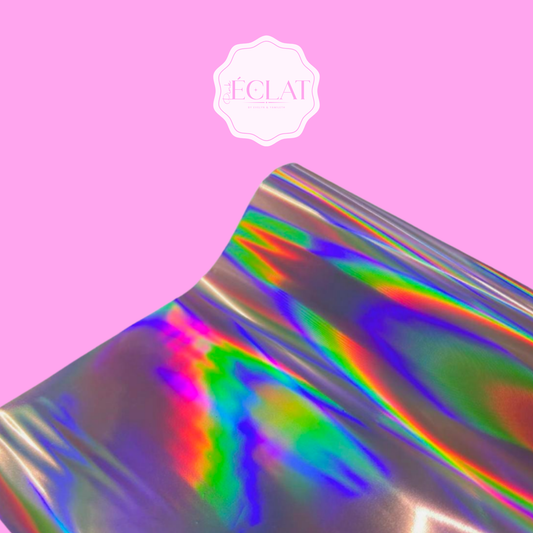 PINK HOLOGRAPHIC TONER REACTIVE FOIL