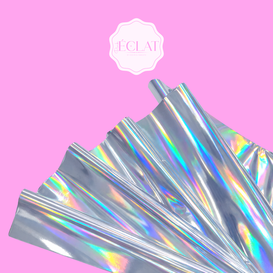 SILVER HOLOGRAPHIC TONER REACTIVE FOIL