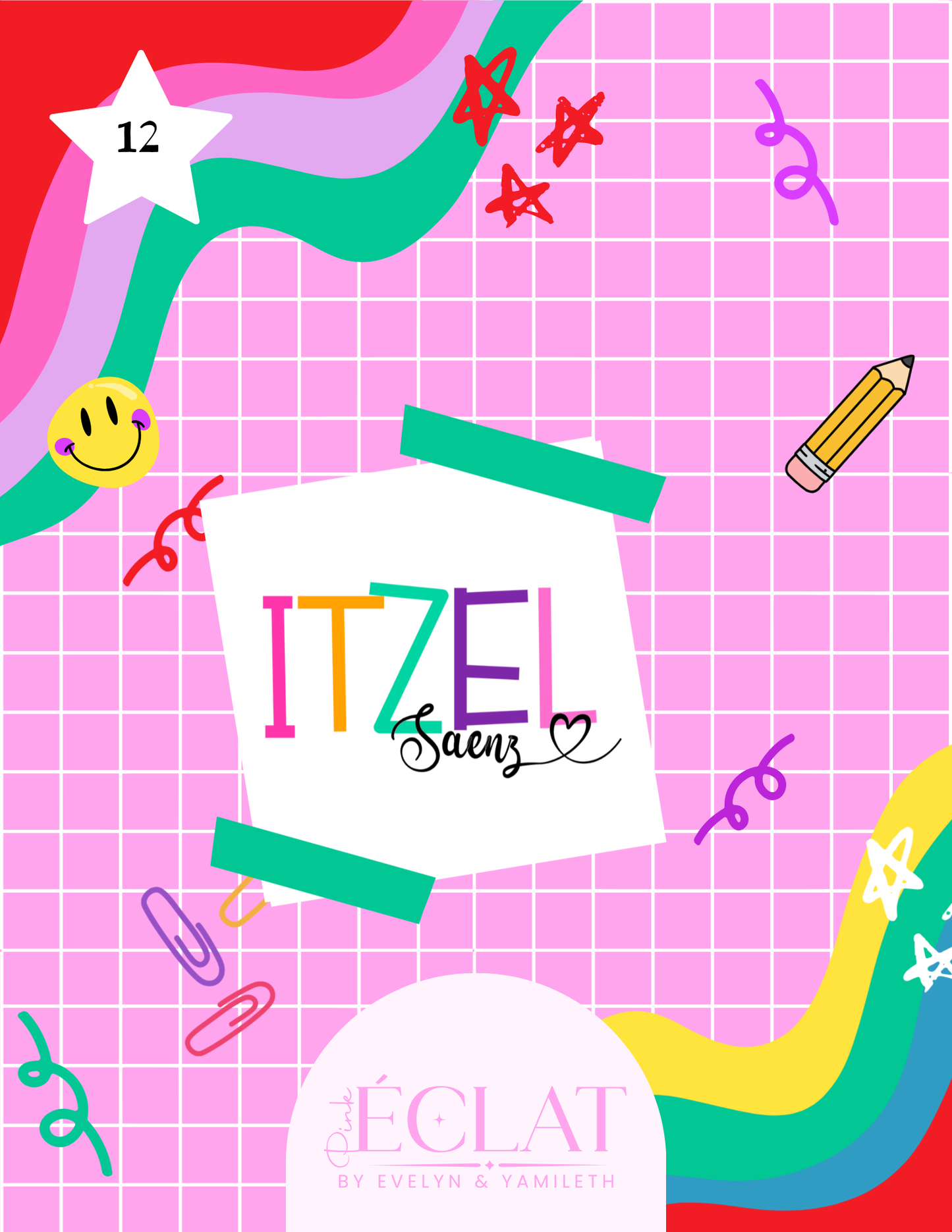 Personalized Back-to-School Name File – Digital Download