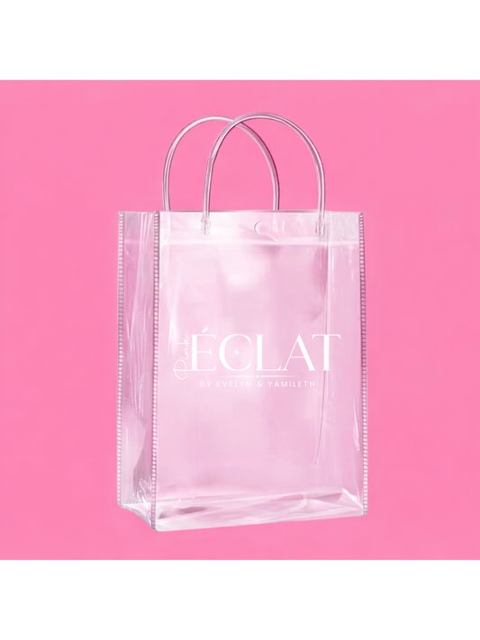 PINK ÉCLAT CLEAR BAG