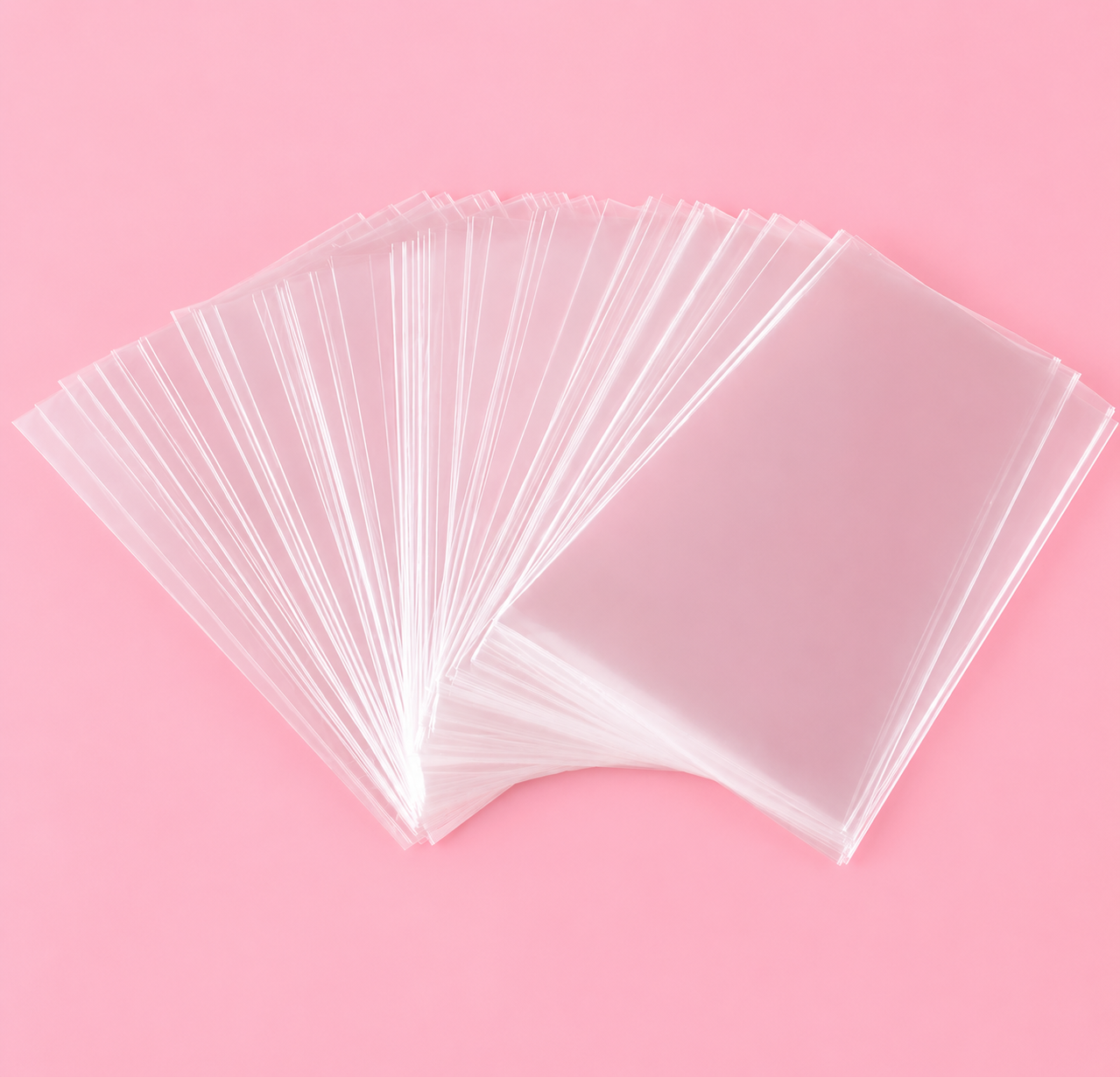 Clear Cello Bags – 3 Sizes Available
