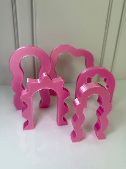 3D-Printed Product Photography Props | Arches & Display Risers