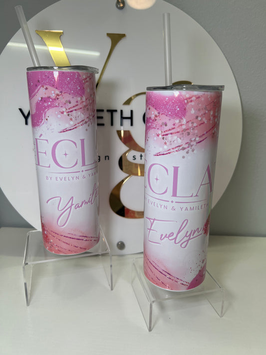 PINK ÉCLAT 20OZ SUBLIMATED CUP ✨💖